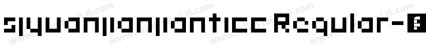 sjyuanjianjianticc Regular字体转换